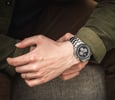 Speedmaster Apollo-Soyuz 35th Anniversary edition on wrist