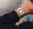 Santos de Cartier Galbée XL ref. 2823 on wrist