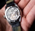 King Seiko 45KS with sapphire case back in hand
