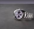 Seiko Prospex Speedtimer Solar Chronograph SSC955 crown up, header