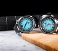 New Omega Seamaster Aqua Terra Turquoise watches in two sizes