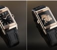 Front and back of the Jaeger-LeCoultre Reverso Tribute Enamel