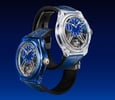Two versions of the Zenith Defy Zero G Sapphire