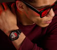Citizen Stark, Kinda Sorta Famous watch on wrist, lifestyle shot