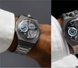 Urwerk UR-10 Spacemeter wrist shots, header collage