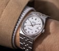 Land-Dweller alternatives — Rolex Oysterquartz Datejust ref. 17014 on wrist