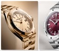 Two new versions of the 34.5mm Vacheron Constantin Overseas side by side