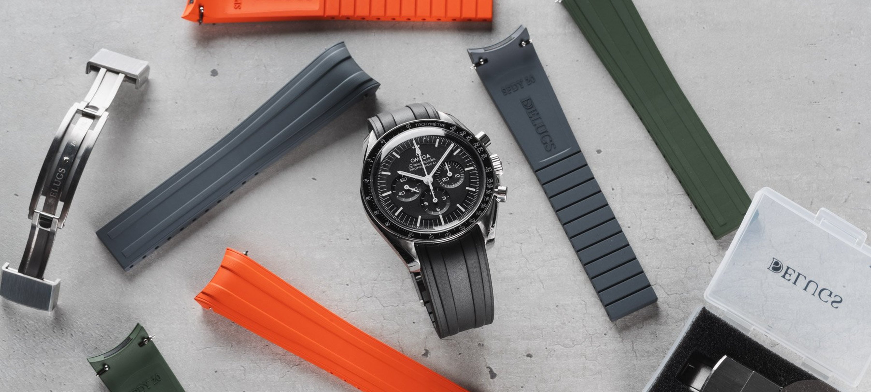 Delugs CTS Rubber Strap - Premium Watch Straps Collection