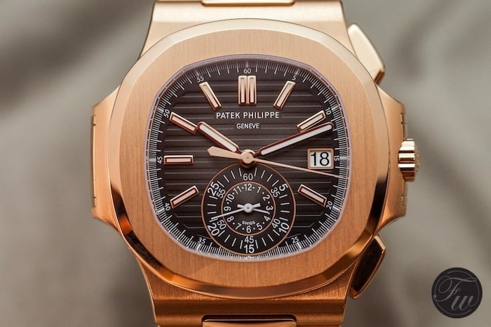 Patek Philippe Introduces The Rose Gold Nautilus Chronograph 5980/1R – Live Pictures and Official Price