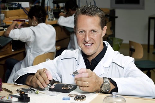 Audemars Piguet's Tribute To Formula 1 Driver Michael Schumacher