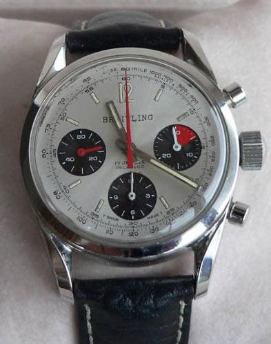 A Vintage Breitling Chronograph With a Vintage Rolex Daytona Movement