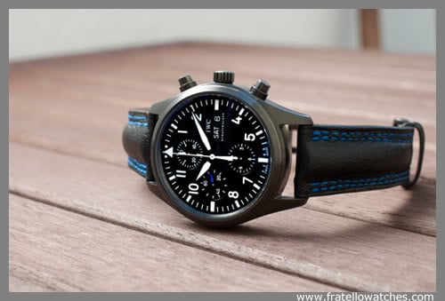 IWC Flieger Chronograph DLC – Hands On With The Classic Pilot Chrono With A Twist