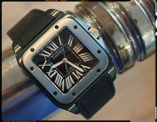 Cartier Santos 100 Carbon To The Gym