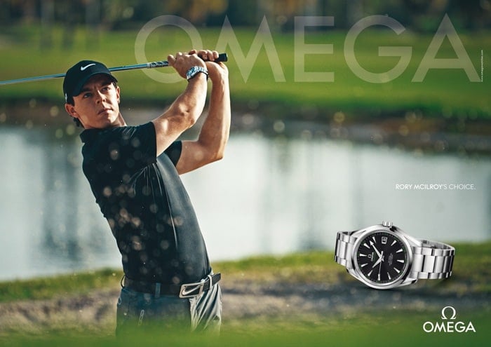 Rory McIlroy Leaves Audemars Piguet And Joins OMEGA