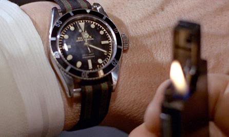 James Bond's watch was not always stylish