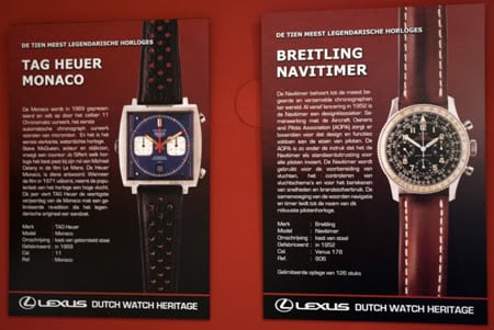Lexus Dutch Watch Heritage event in Schoonhoven