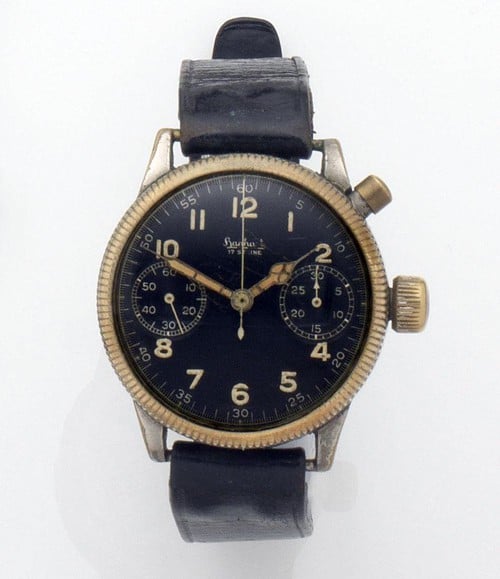 A Vintage Hanhart Chronograph For Auction At Bonhams