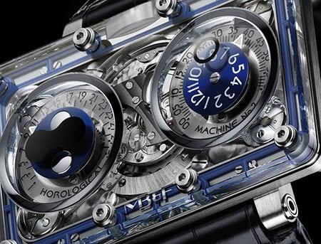 MB&F's Horological Machine No2-SV (Sapphire Vision)