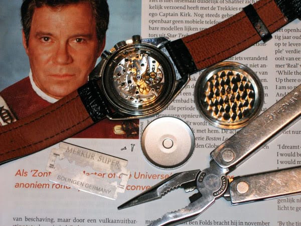 Bas and his rattling Speedmaster Pro