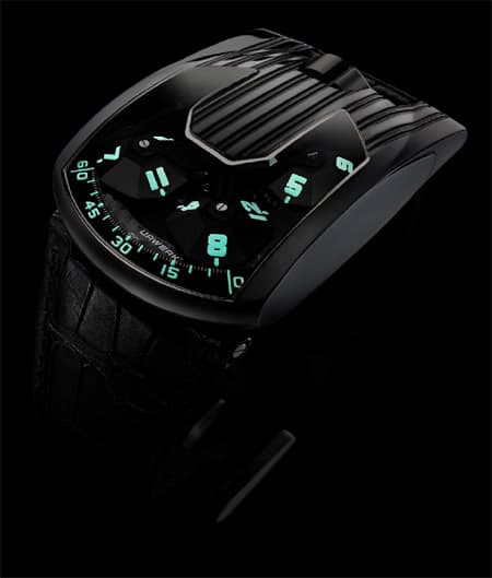 URWERK: Black Platinum 103 Hexagon