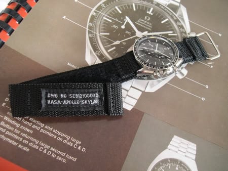 Speedmaster with Velcro strap