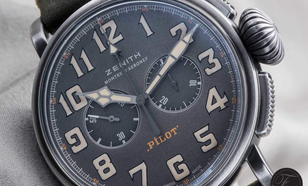 Zenith Heritage Pilot Ton-up