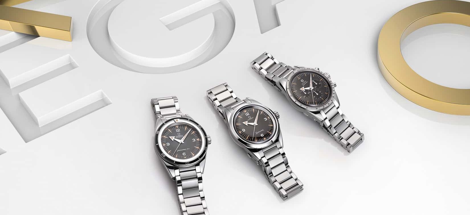 OMEGA 1957 Trilogy Limited Editions – Railmaster, Seamaster 300, Speedmaster’57