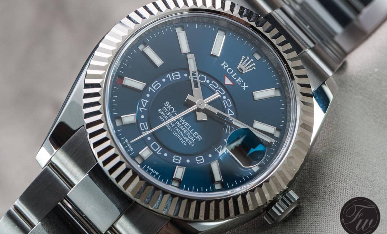 Steel Rolex Sky-Dweller