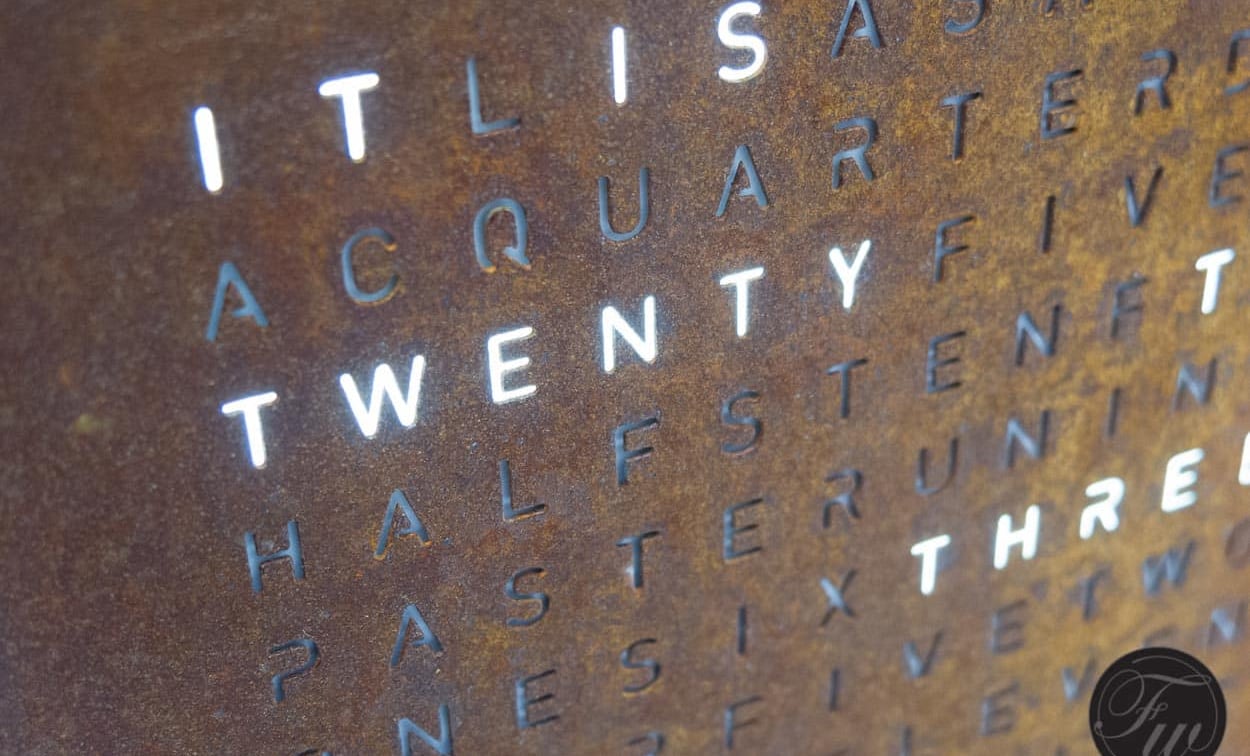 QlockTwo: The most natural way to read the time