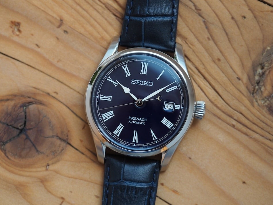 Seiko Presage Blue Enamel Limited Edition