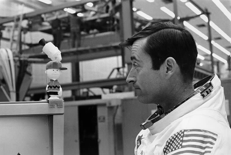 John W. Young and Charlie Brown