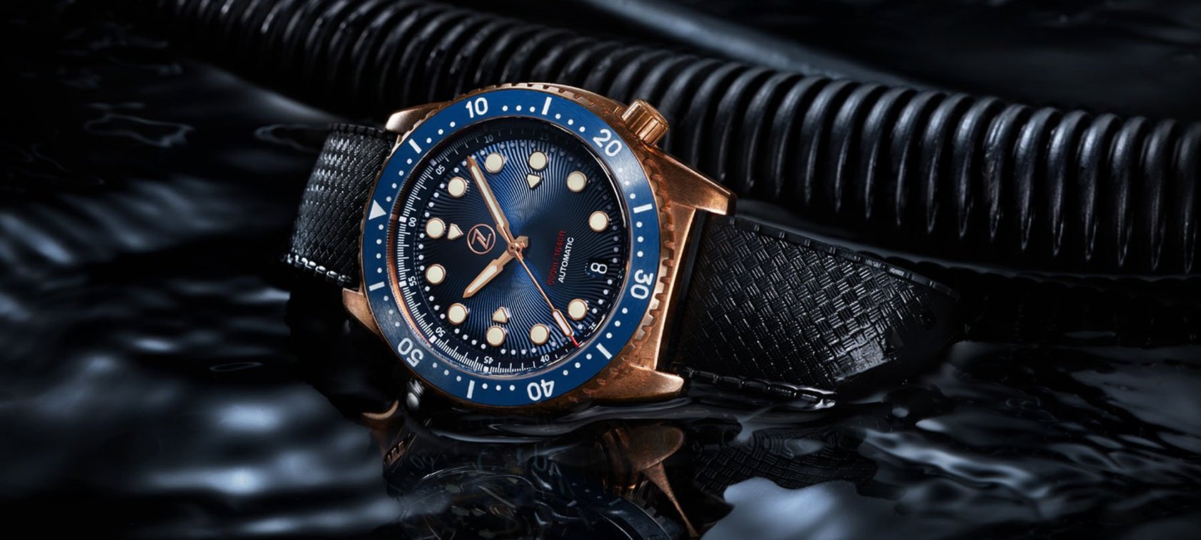 Zelos : Mako 500m Bronze Diver
