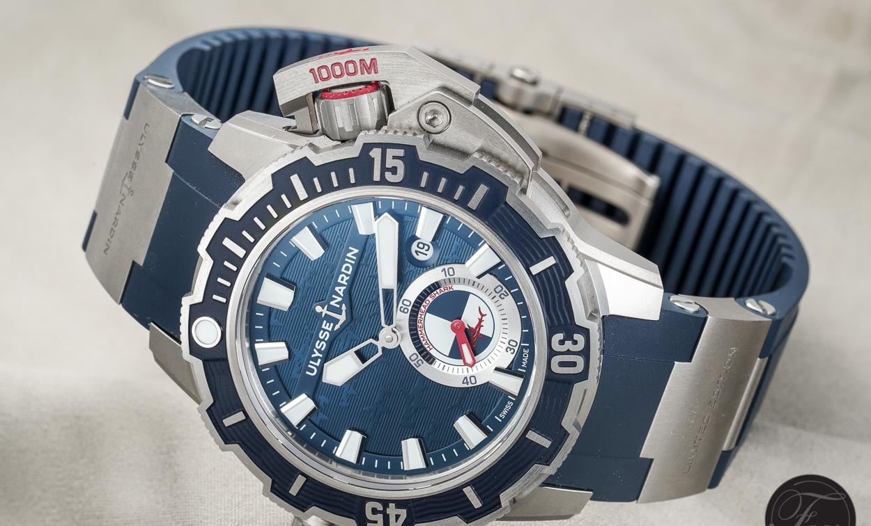 InDetail: The Ulysse Nardin Diver Deep Dive 1000M – Limited To 300 Pieces