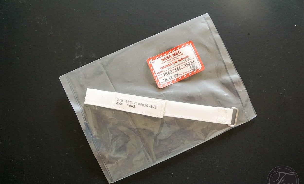 white Nasa watchband