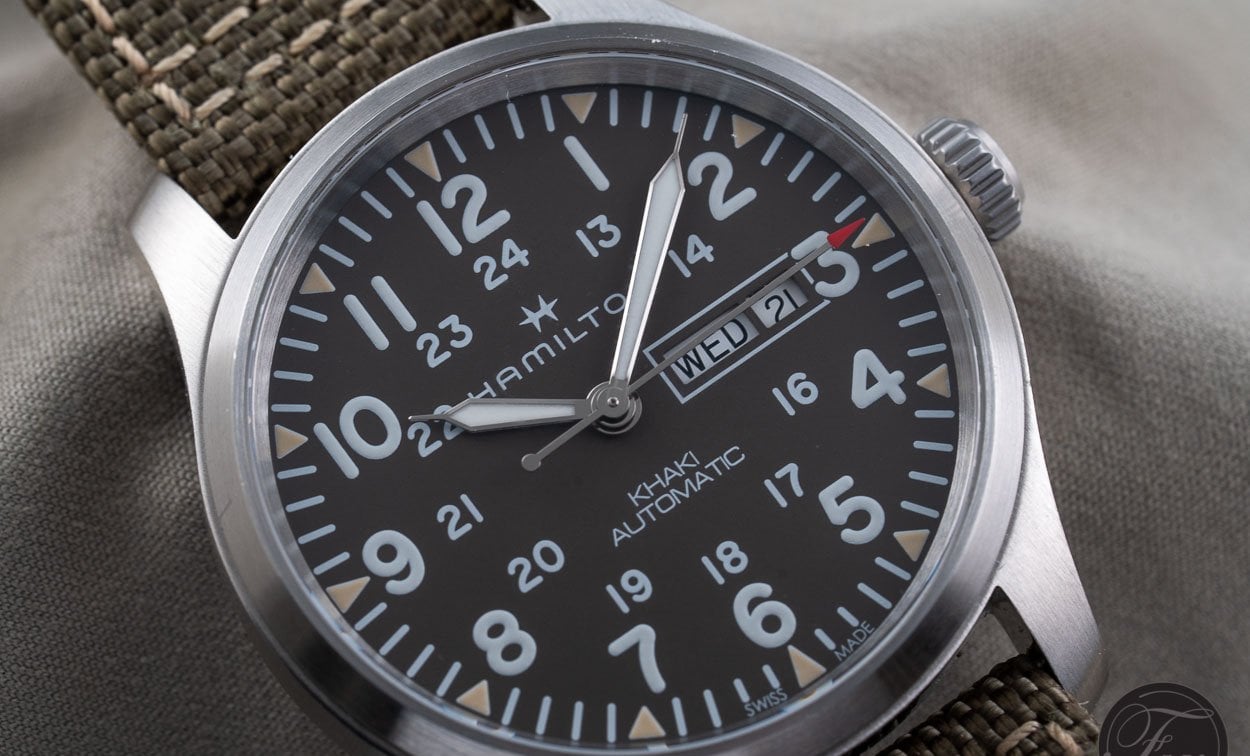 Hamilton Khaki Field Day Date