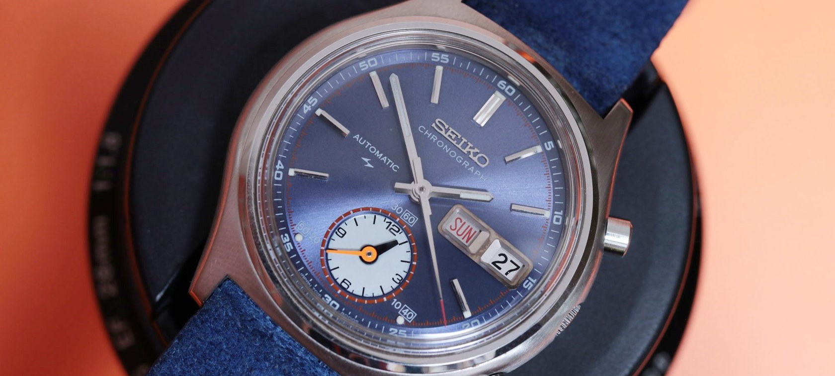 #TBT Automatic Flyback Chronograph Seiko 7016-8000