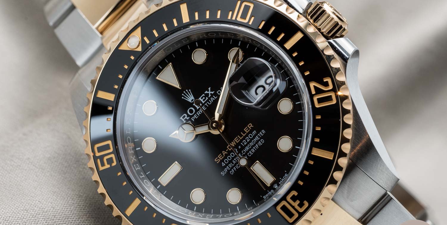 Rolex Sea-Dweller Steel and Gold