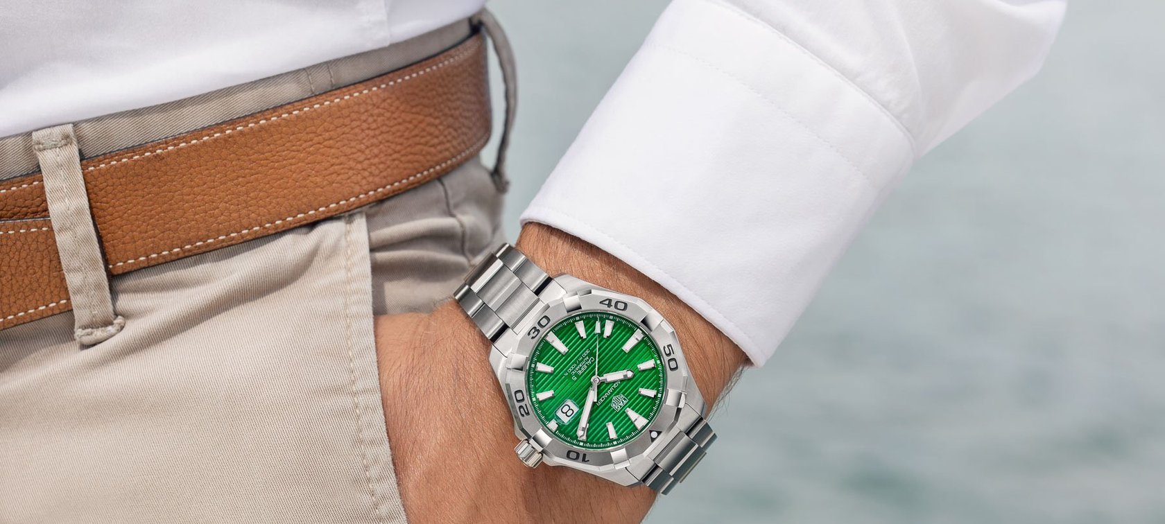TAG Heuer Aquaracer 300M Green Dial