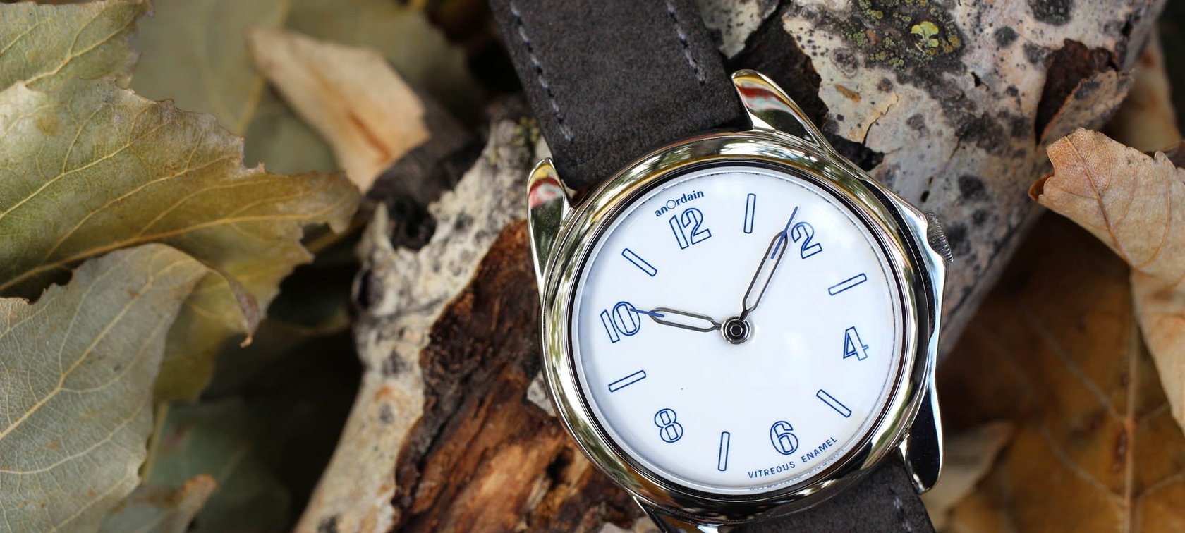 Anordain Model Two Medium Blue And White