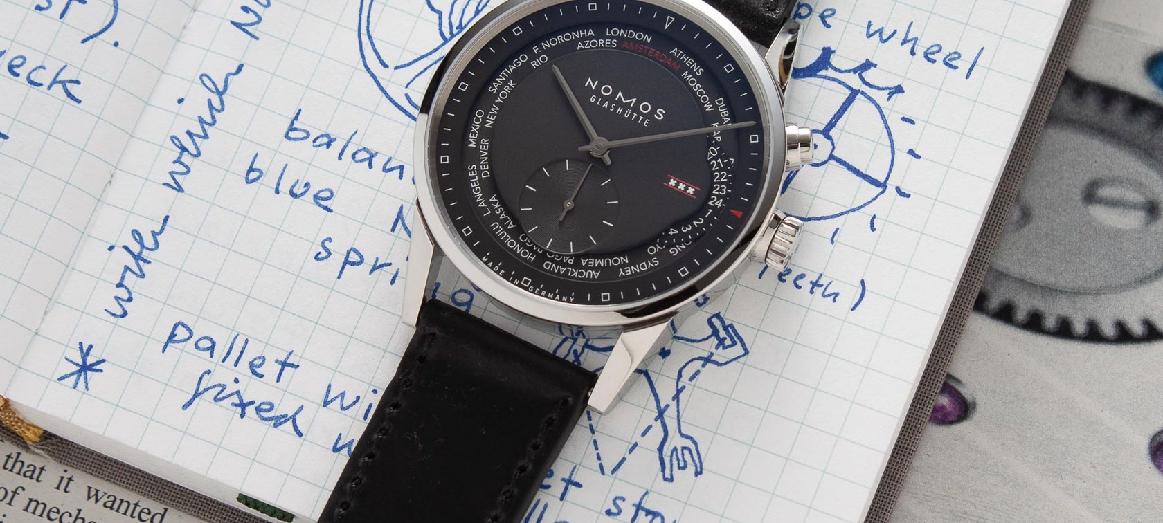 Ace x NOMOS Zuerich Weltzeit Amsterdam