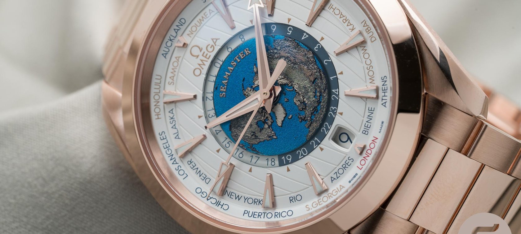 Hands-On: Omega Seamaster Aqua Terra 150M Worldtimer