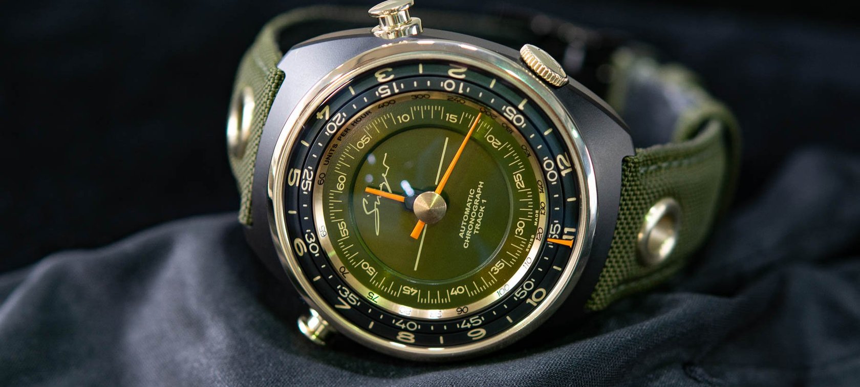 Hot Take: Singer Reimagined Track1 Chronographs