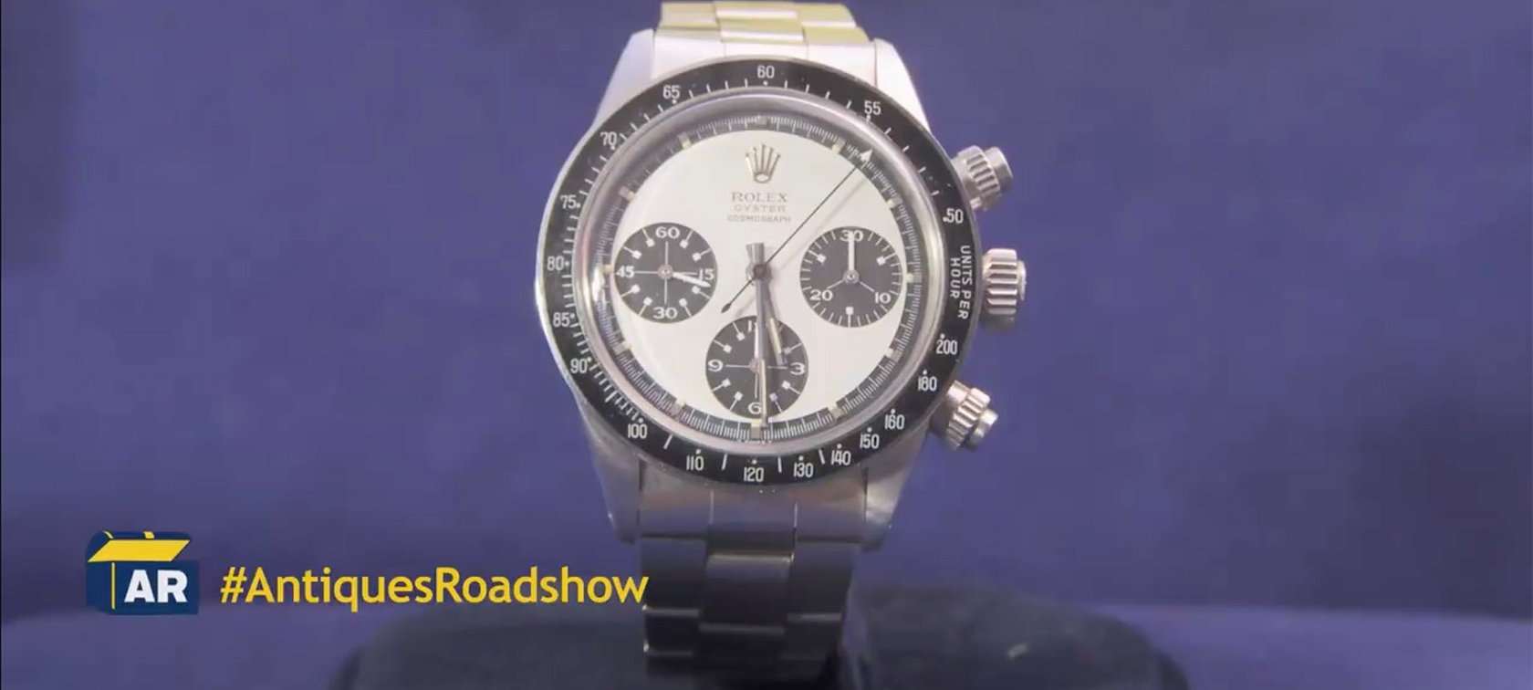 Antiques Roadshow – A Rolex Daytona 6263 bought for $345 in 1974