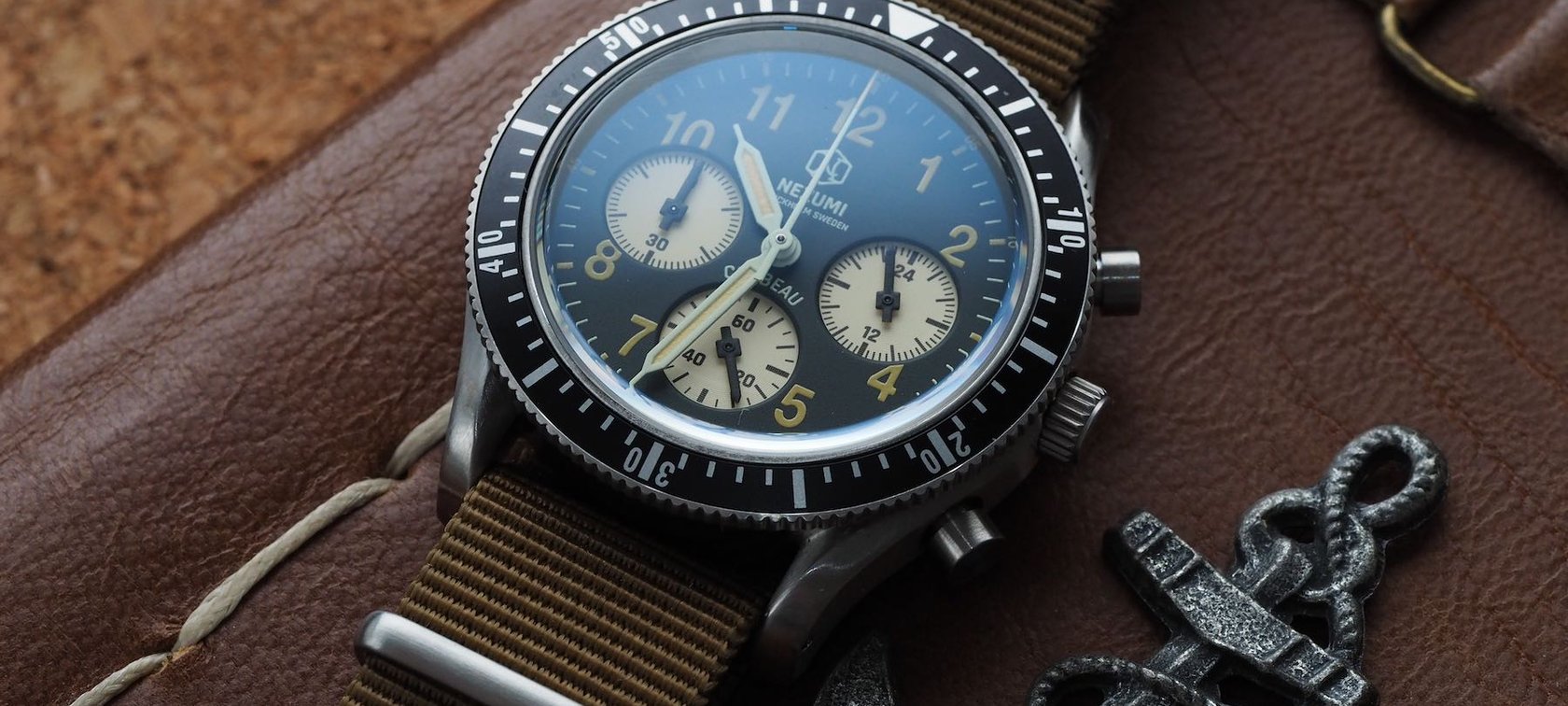 Nezumi-Corbeau-Chronograph-Watch