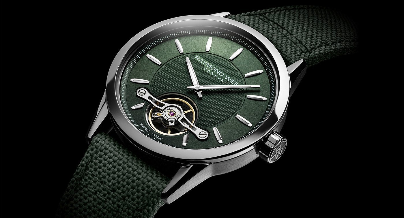 New Raymond Weil Freelancer Calibre RW1212 is Going Green