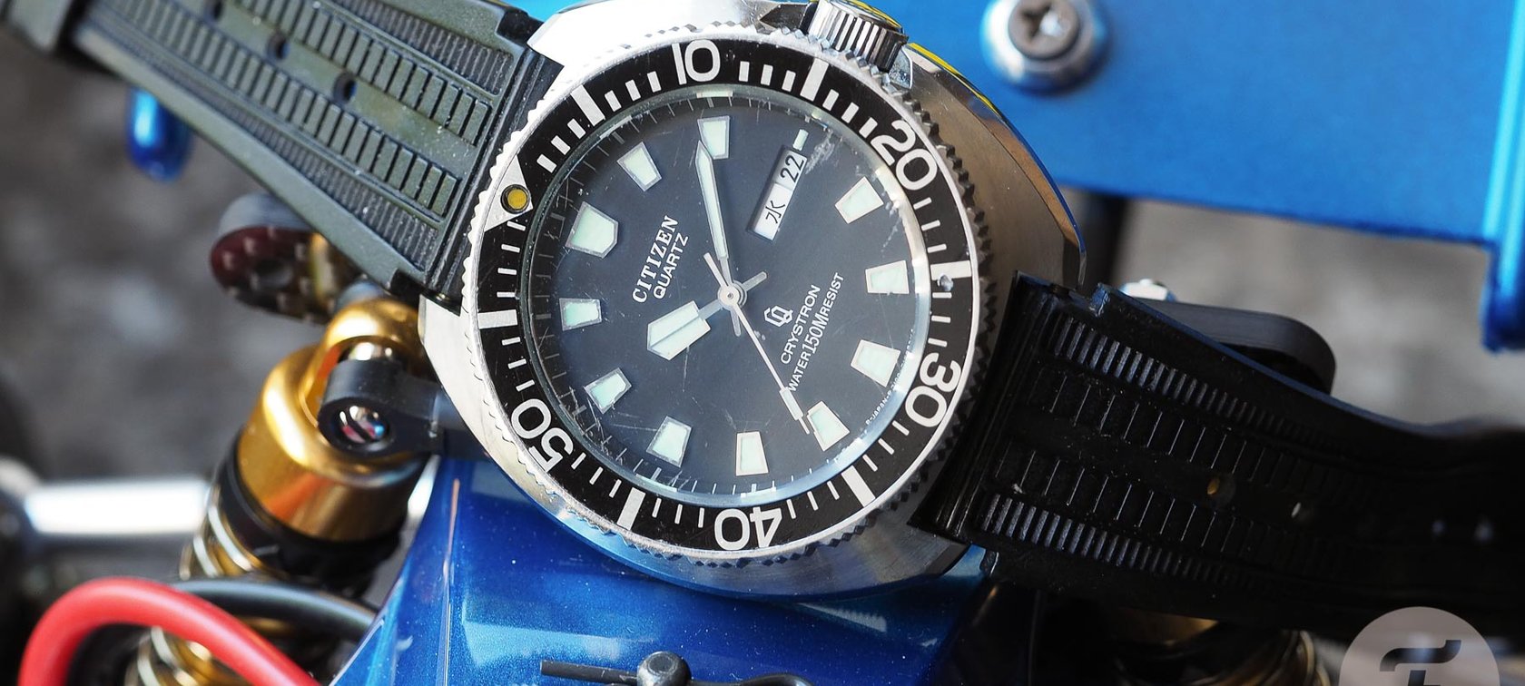 Citizen Crystron Diver 4