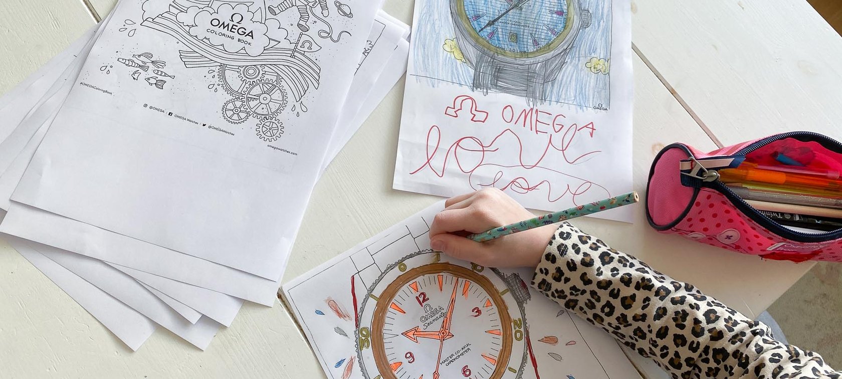 Omega’s Coloring Book: Get Creative and Share The Result