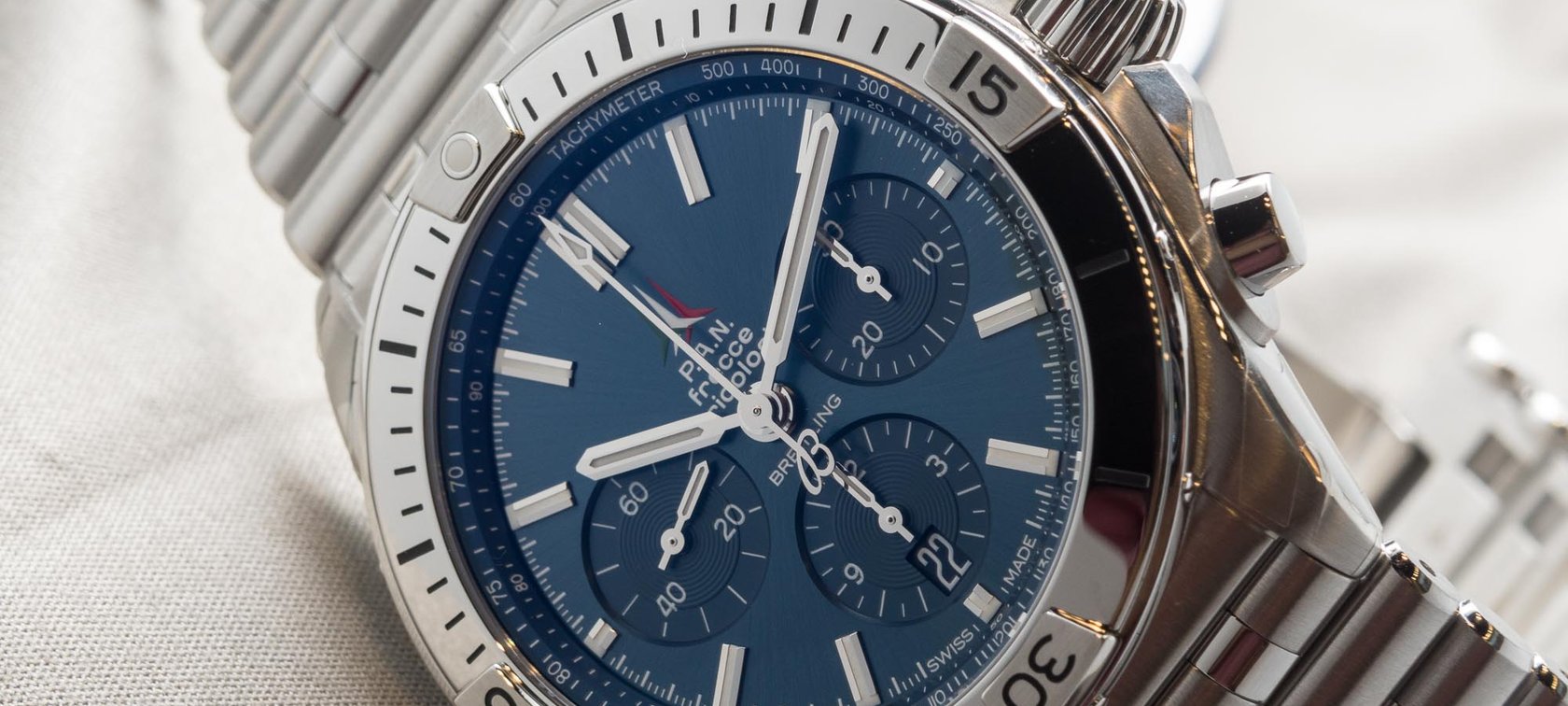 Breitling Chronomat B01 42 Frecce Tricolori Limited Edition AB01344A1C1A1.002