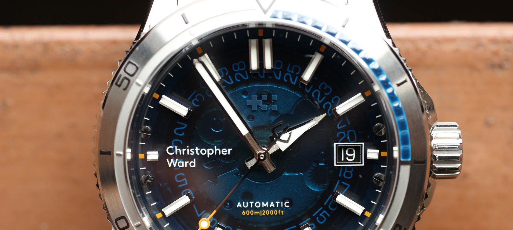 Hands-On With The Christopher Ward C60 Sapphire Dial Watch