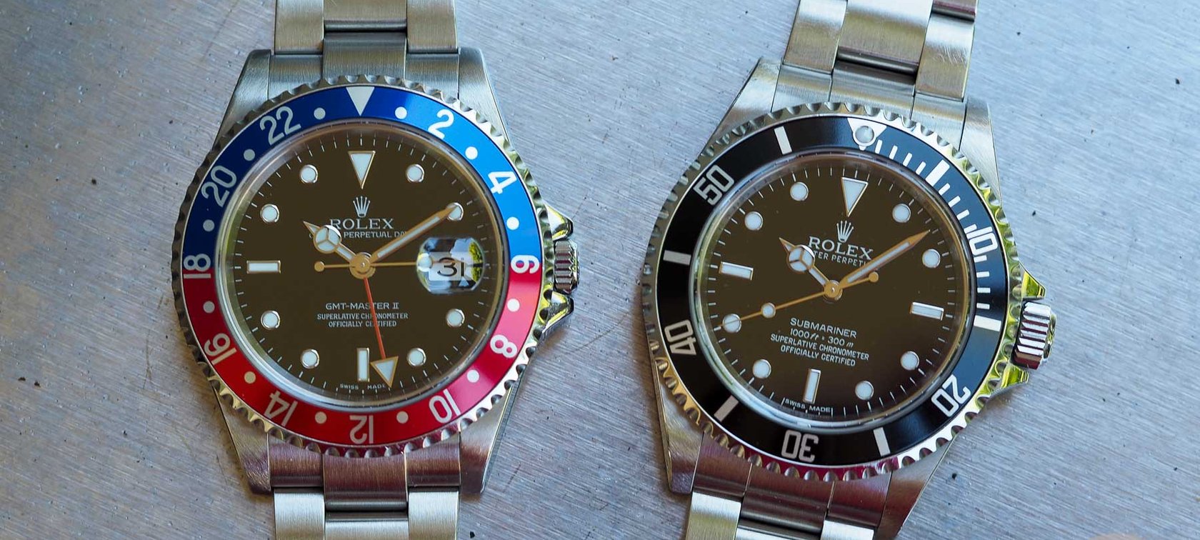 Rolex GMT 16710 vs Submariner 14060M Cover